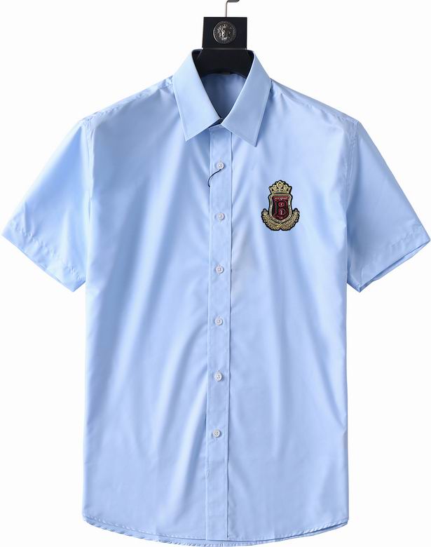 Burberry Short Sleeve Shirt Mens ID:20240614-16